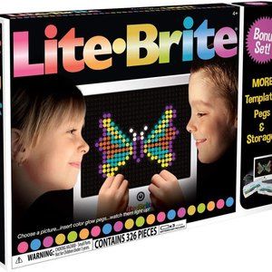NIB LITE Brite Magic Screen Light Bright Bonus Toy Set